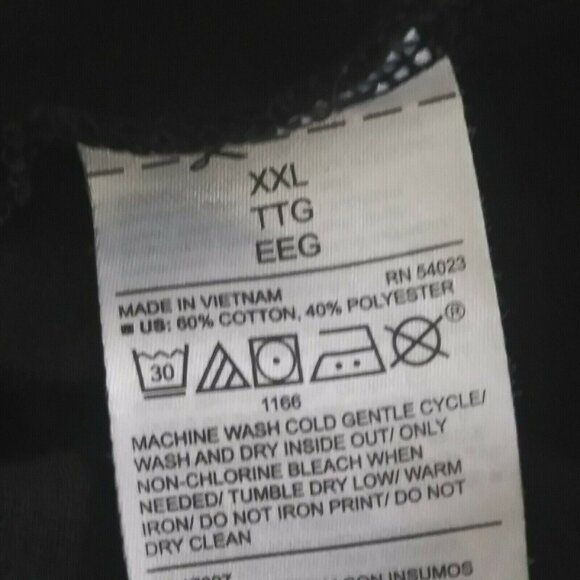 Old Navy XXL Graphic Tee Everywear Black "Mom Strong Funny Smart Cool"  Casual - Picture 6 of 7